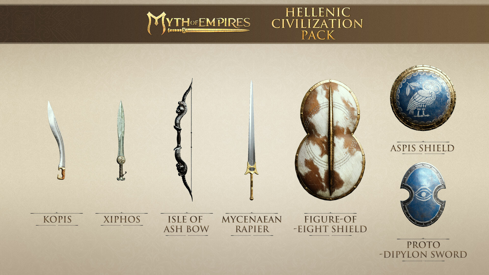 Myth of Empires: Hellenic Civilization Pack