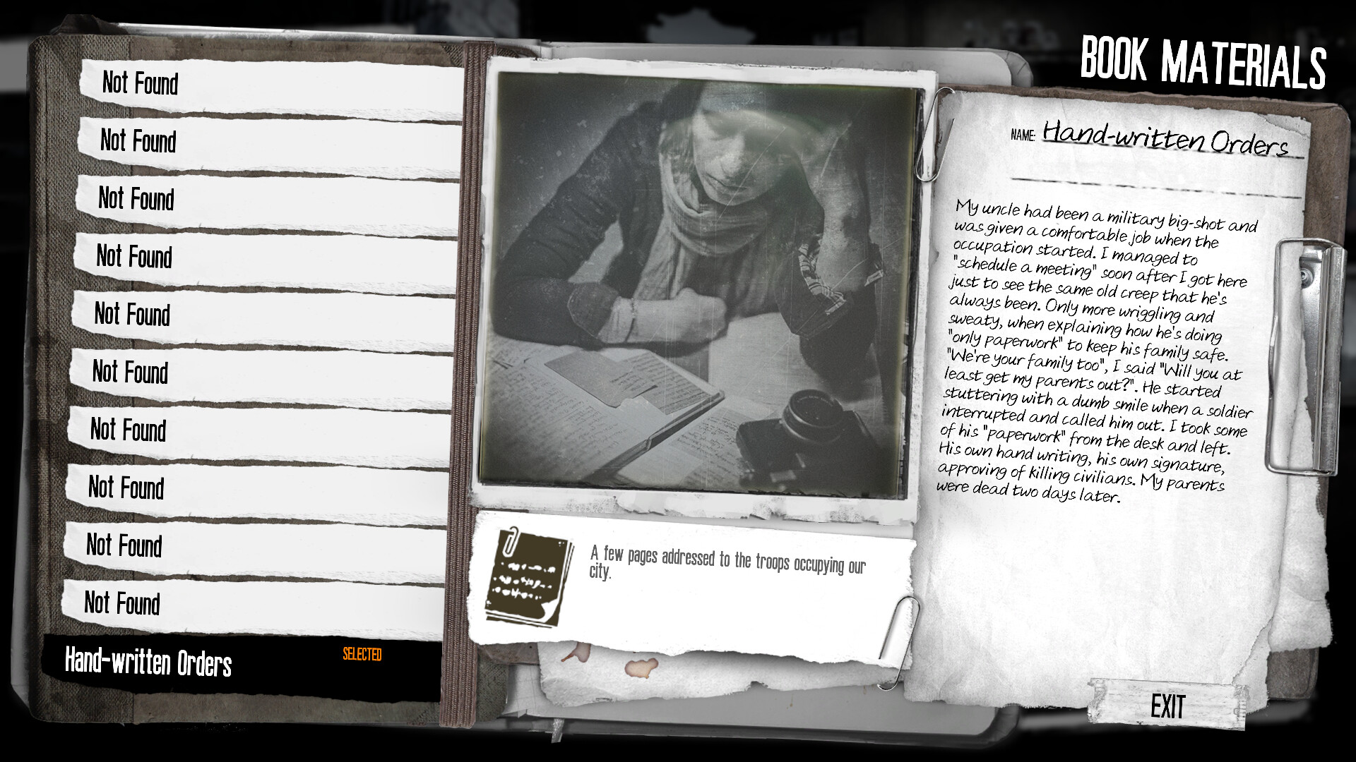 This War of Mine: Forget Celebrations