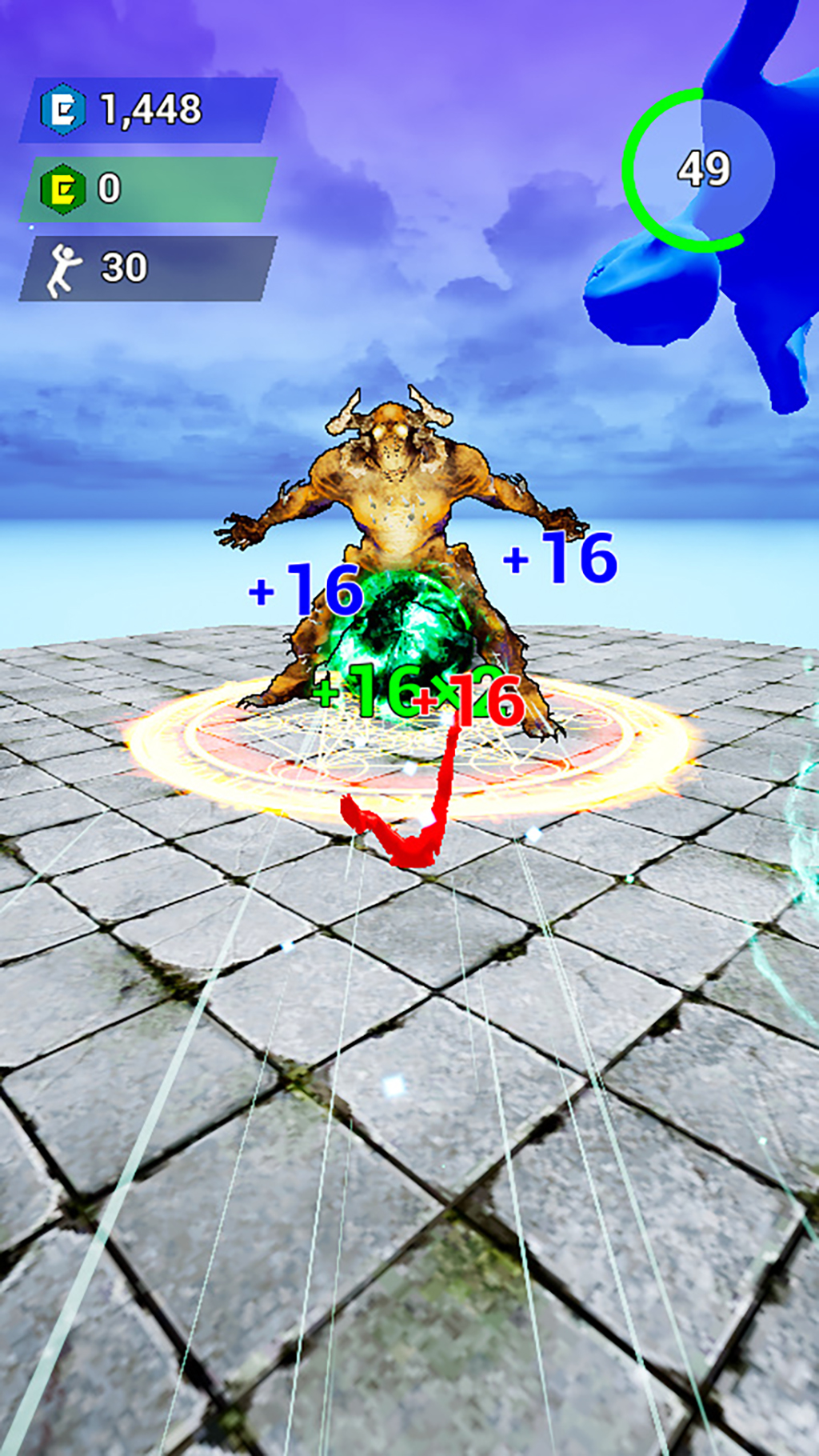 Color Energy: Blow the monster!