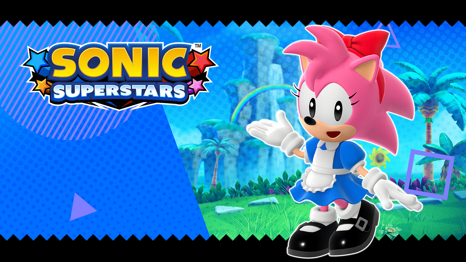 Sonic Superstars: Retro Diner Amy Costume