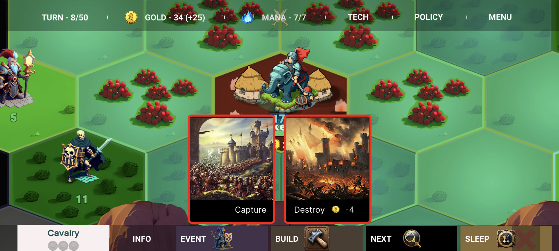 Magic and Dragon: 4X Battle