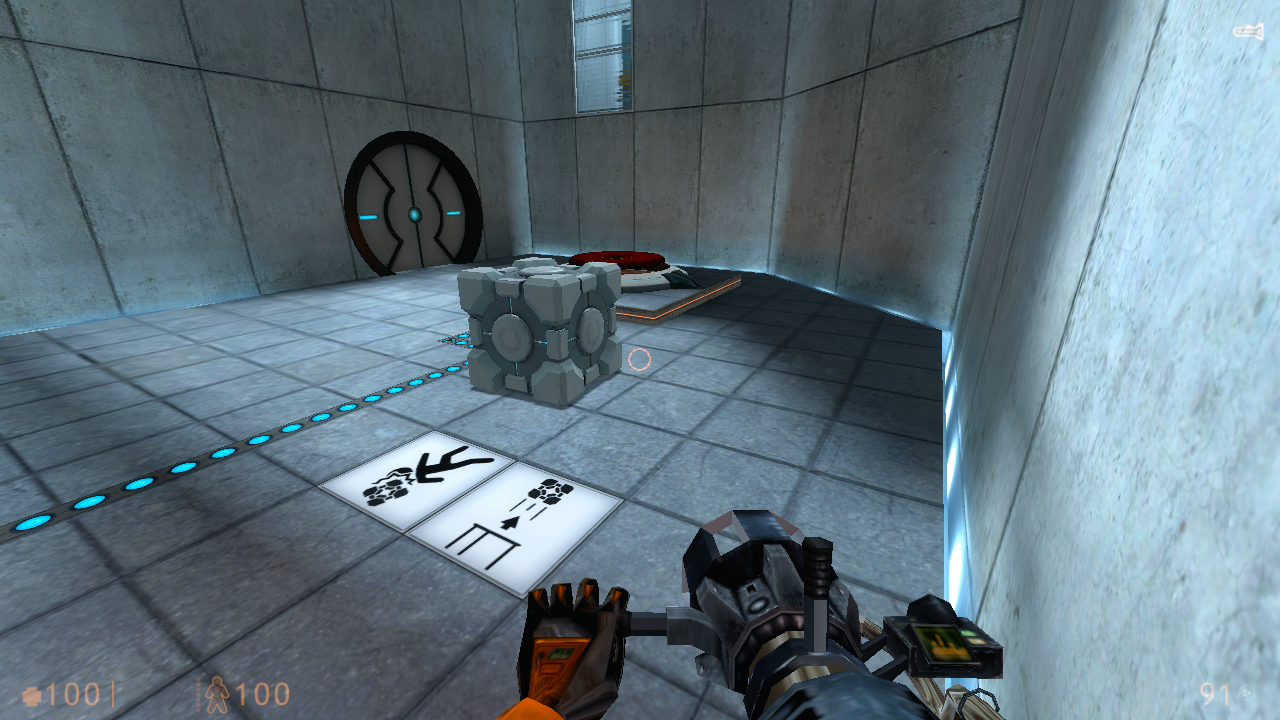 Portal done Half-Life Source