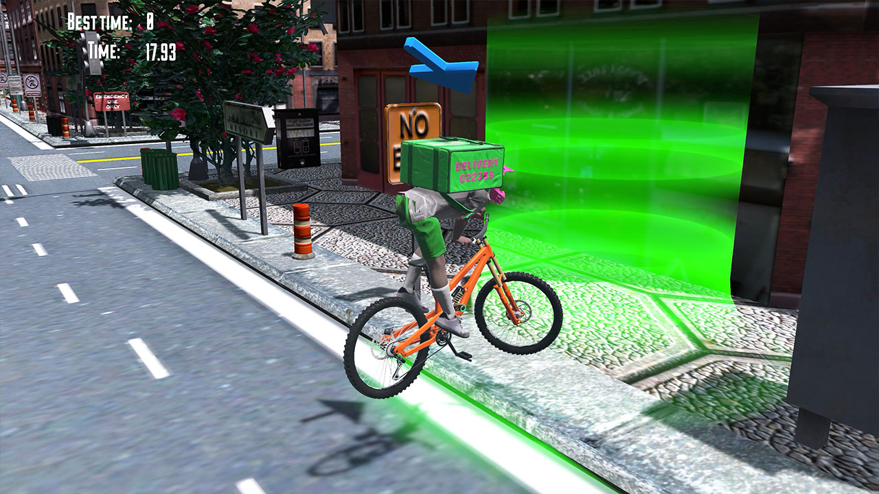 Extreme City Delivery: Bike Ride Simulator