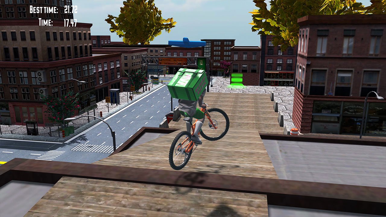 Extreme City Delivery: Bike Ride Simulator