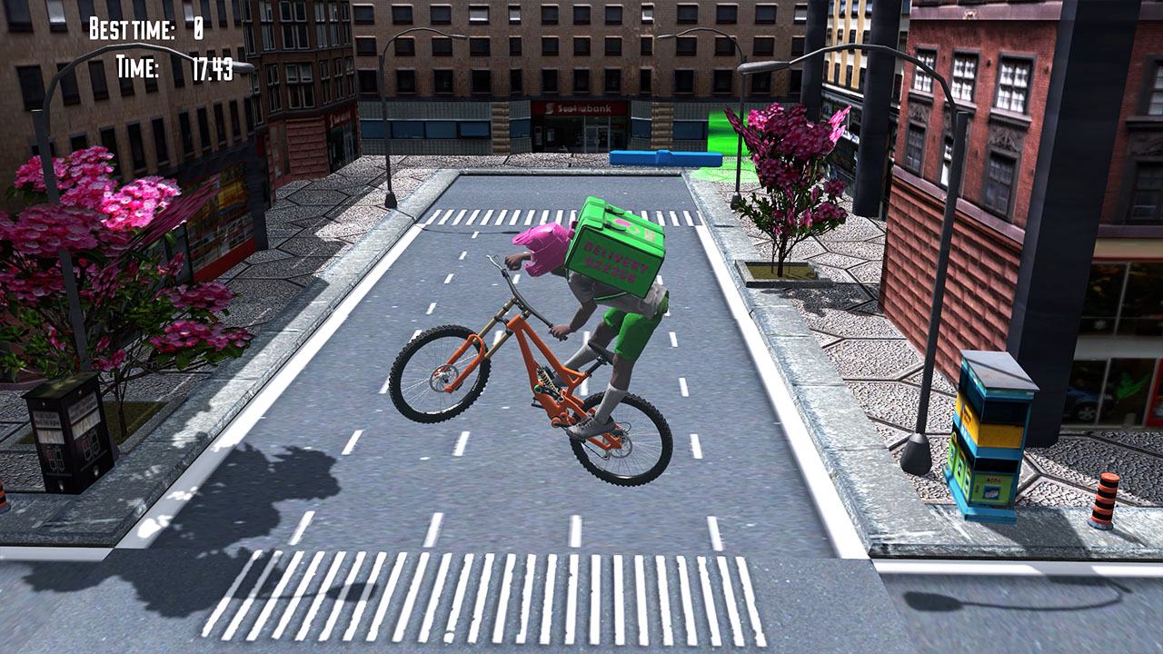 Extreme City Delivery: Bike Ride Simulator