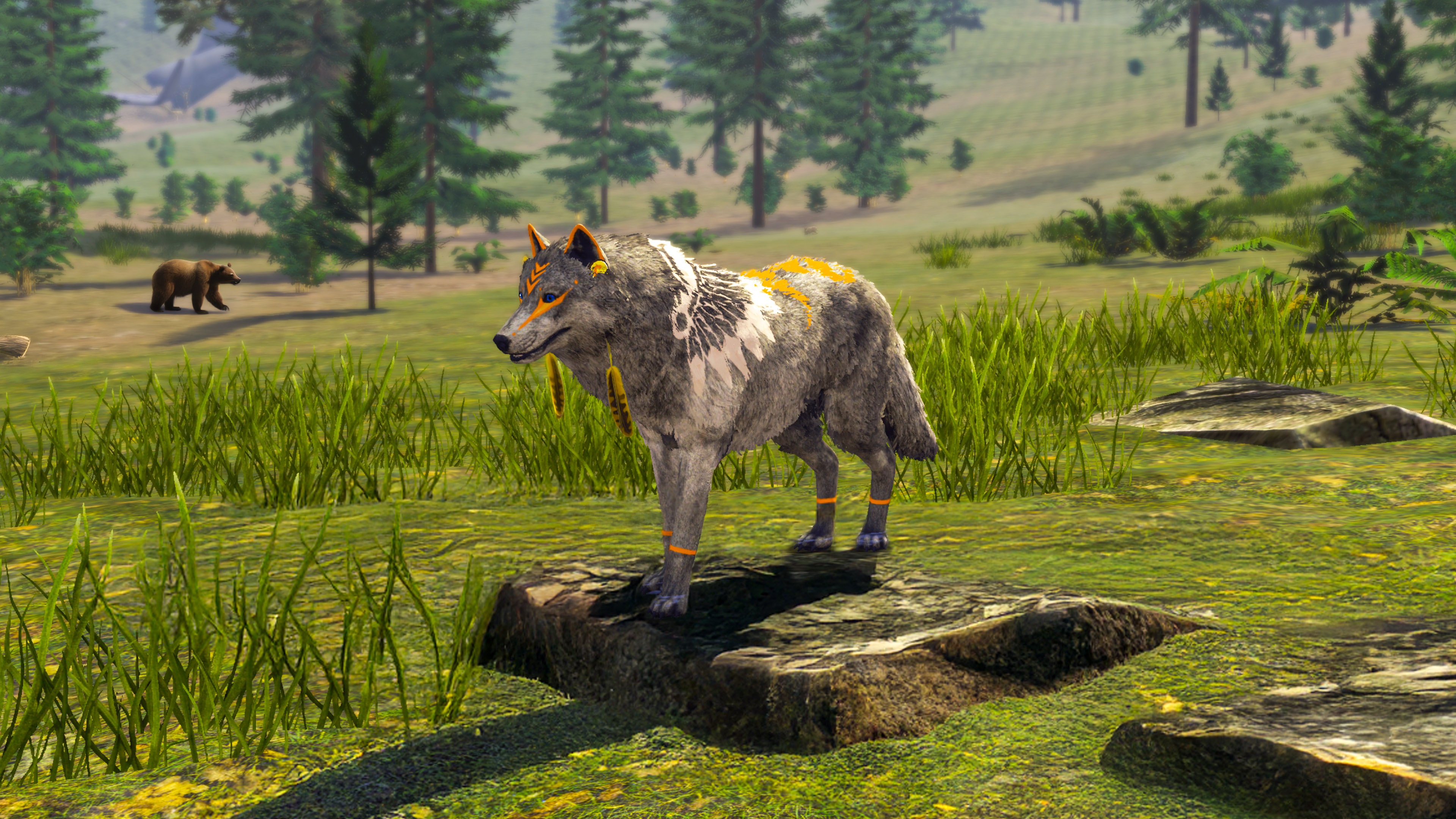 Wolf Sim: Animal Battle Survival RPG