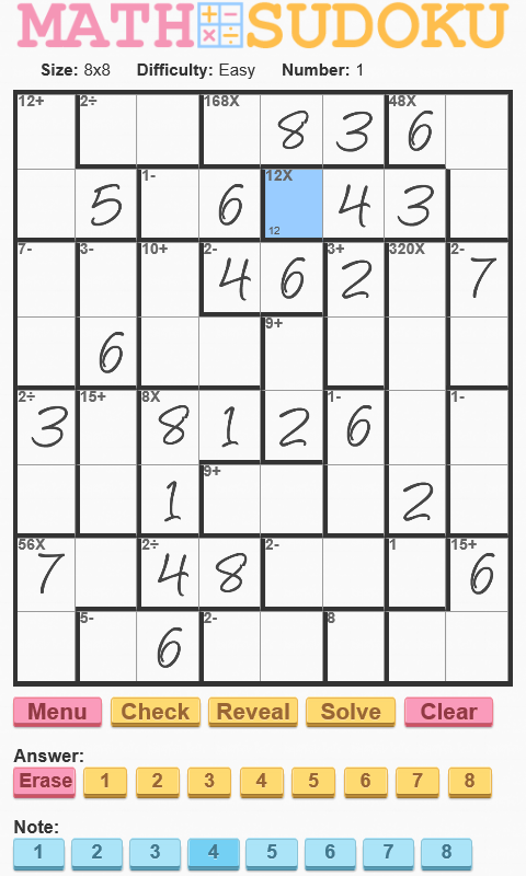 Math Sudoku