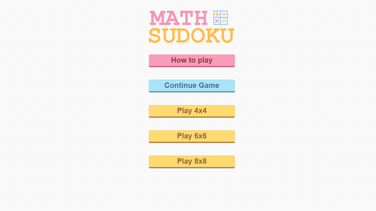 Math Sudoku