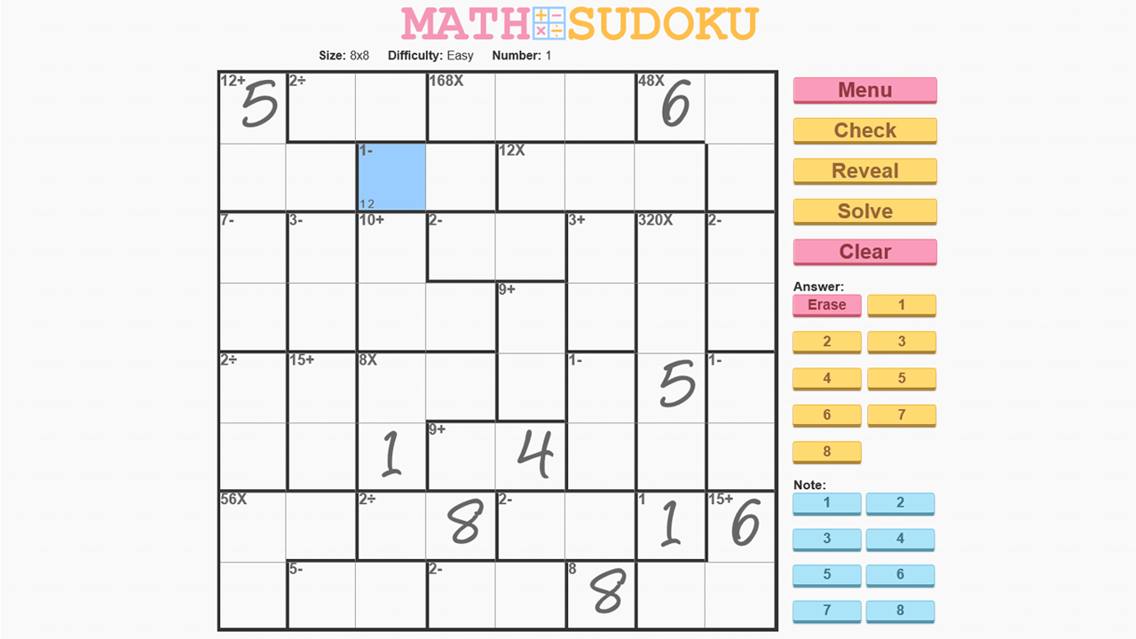 Math Sudoku