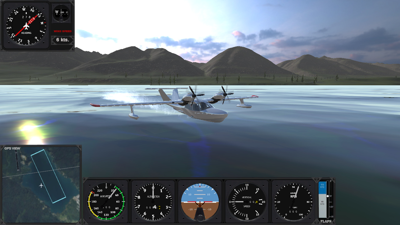 Pro Flight Simulator: Deluxe