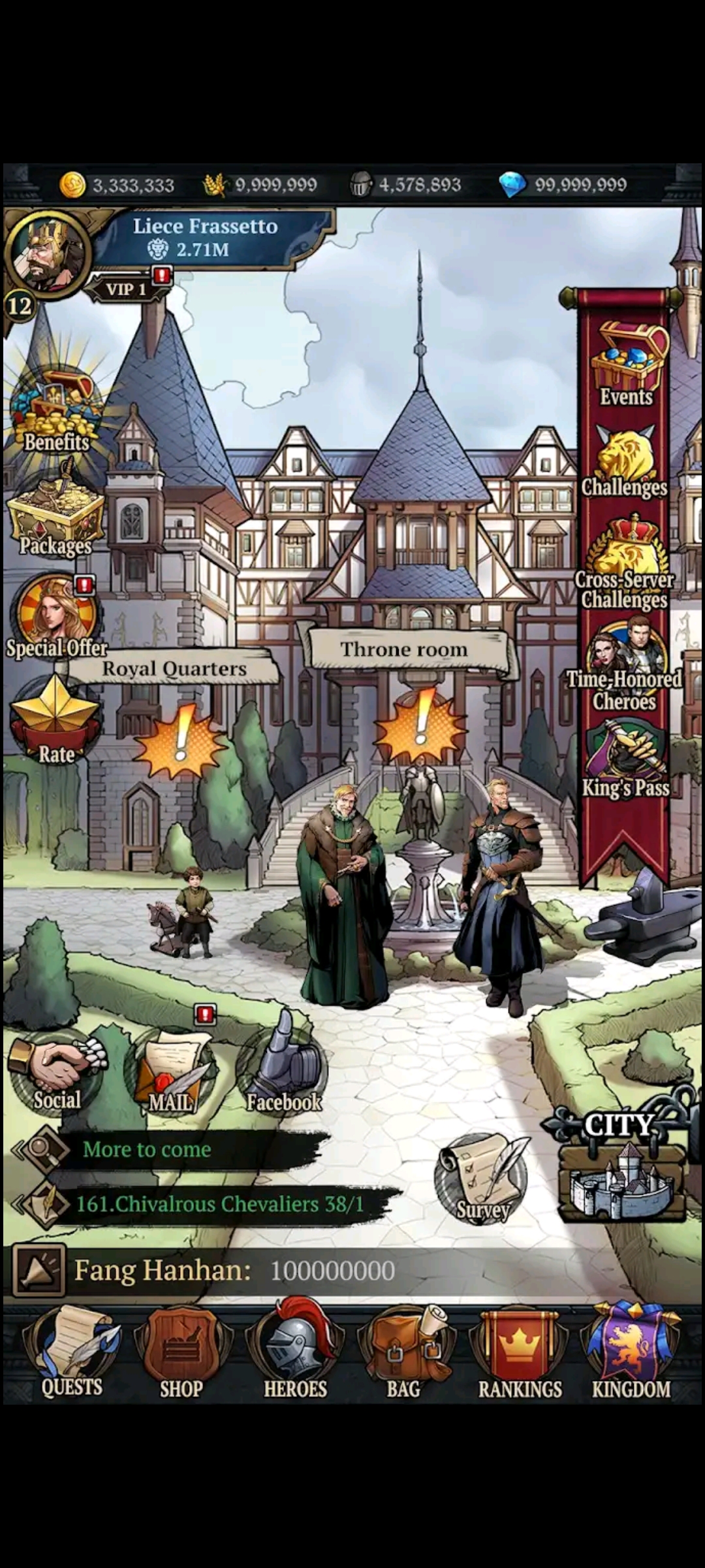 King’s Throne: Royal Delights