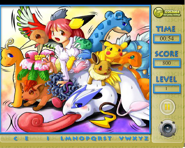 Pokemon Find The Alphabets