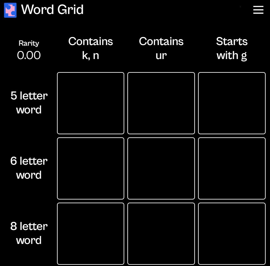 Word Grid
