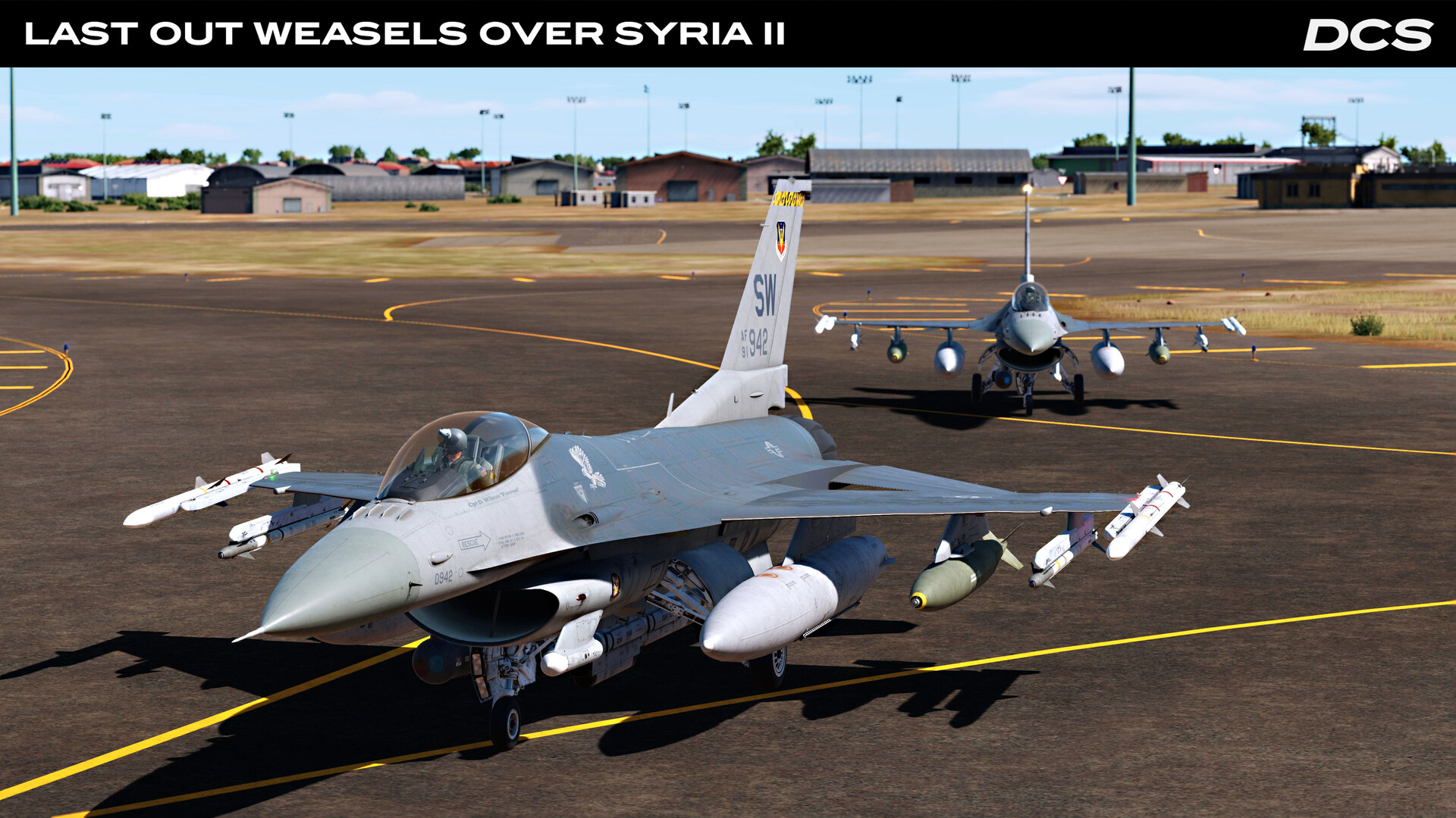 DCS World: F-16C Last Out: Weasels over Syria II Campaign