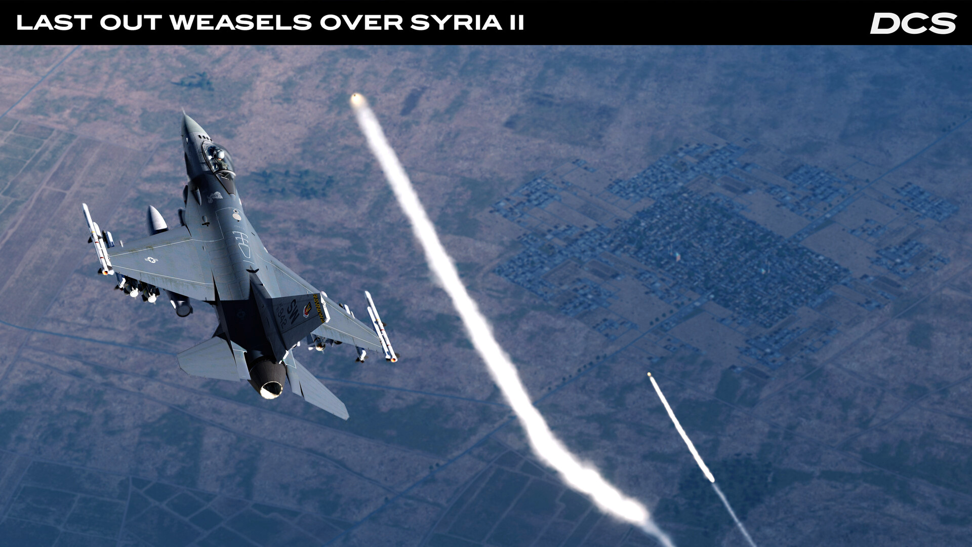 DCS World: F-16C Last Out: Weasels over Syria II Campaign