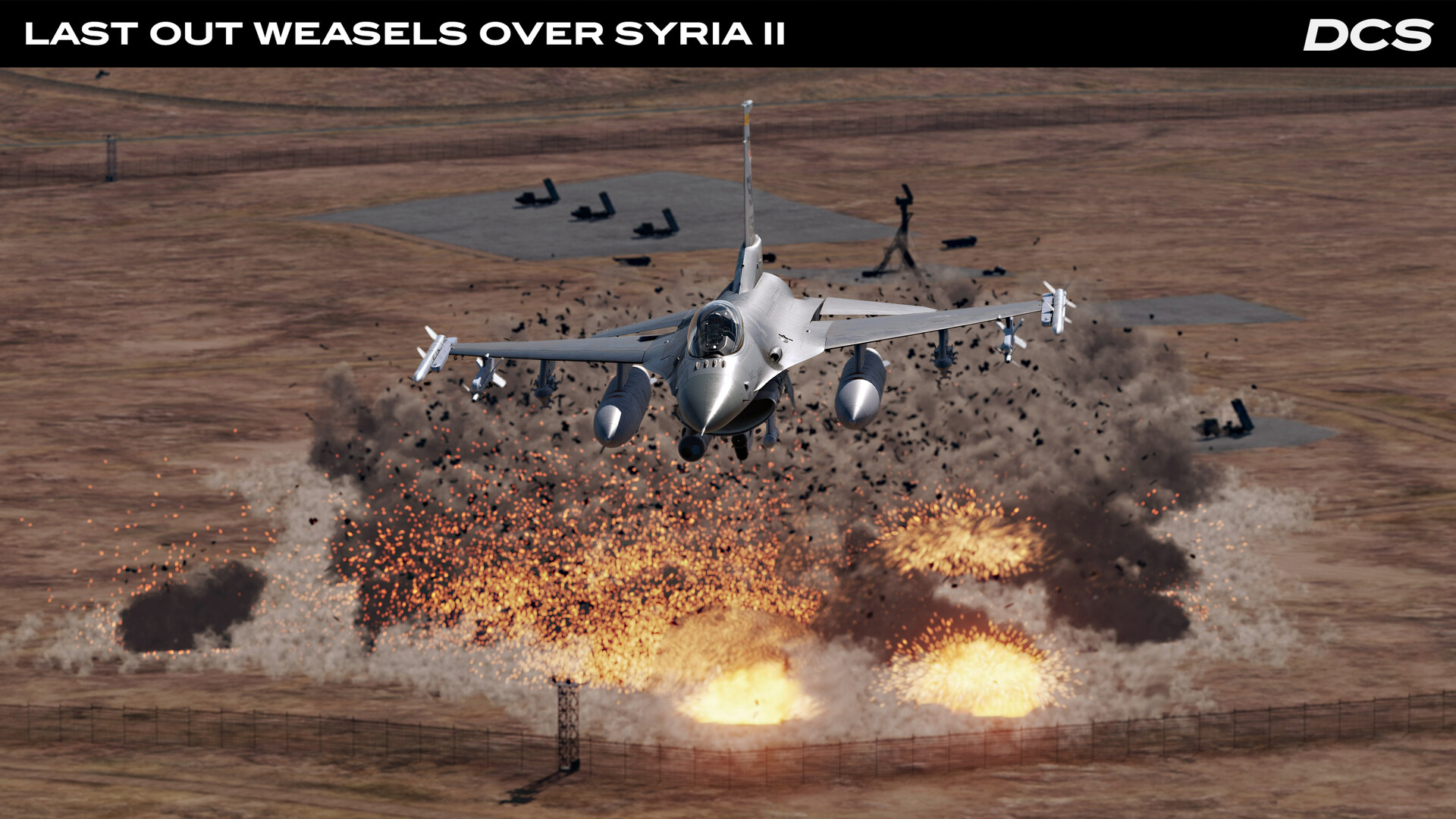 DCS World: F-16C Last Out: Weasels over Syria II Campaign