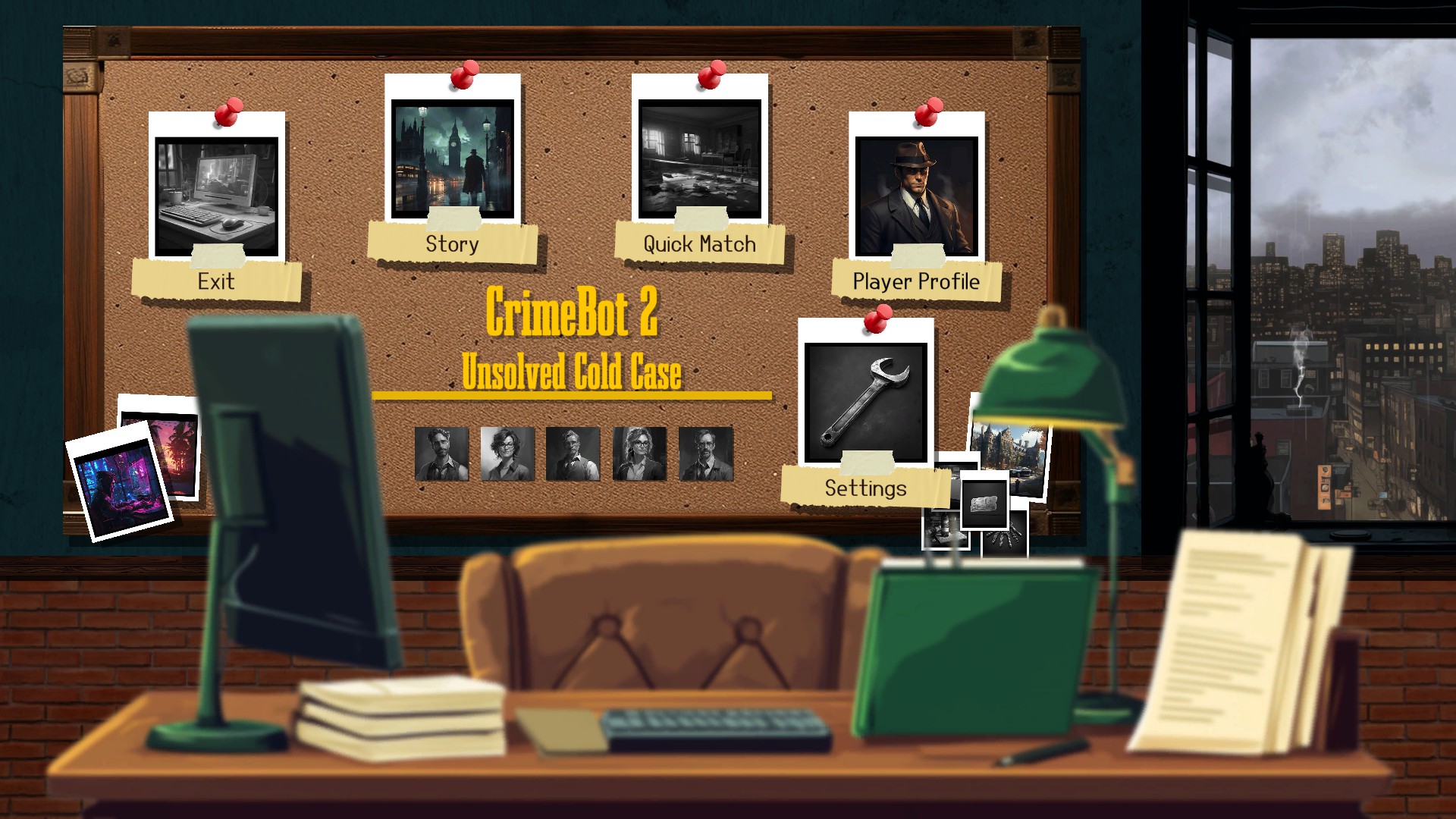 CrimeBot 2: Unsolved Cold Case