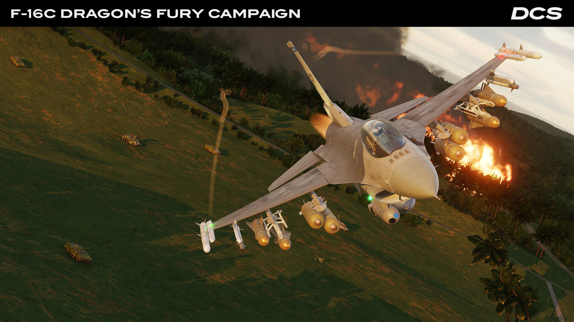 DCS World: F-16C Dragon’s Fury Campaign by SorelRo