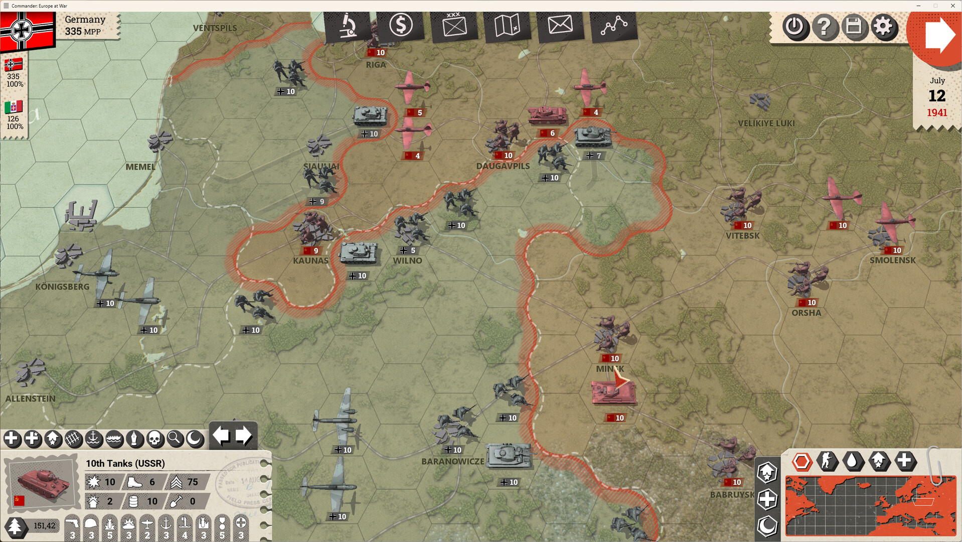 Commander: Europe at War