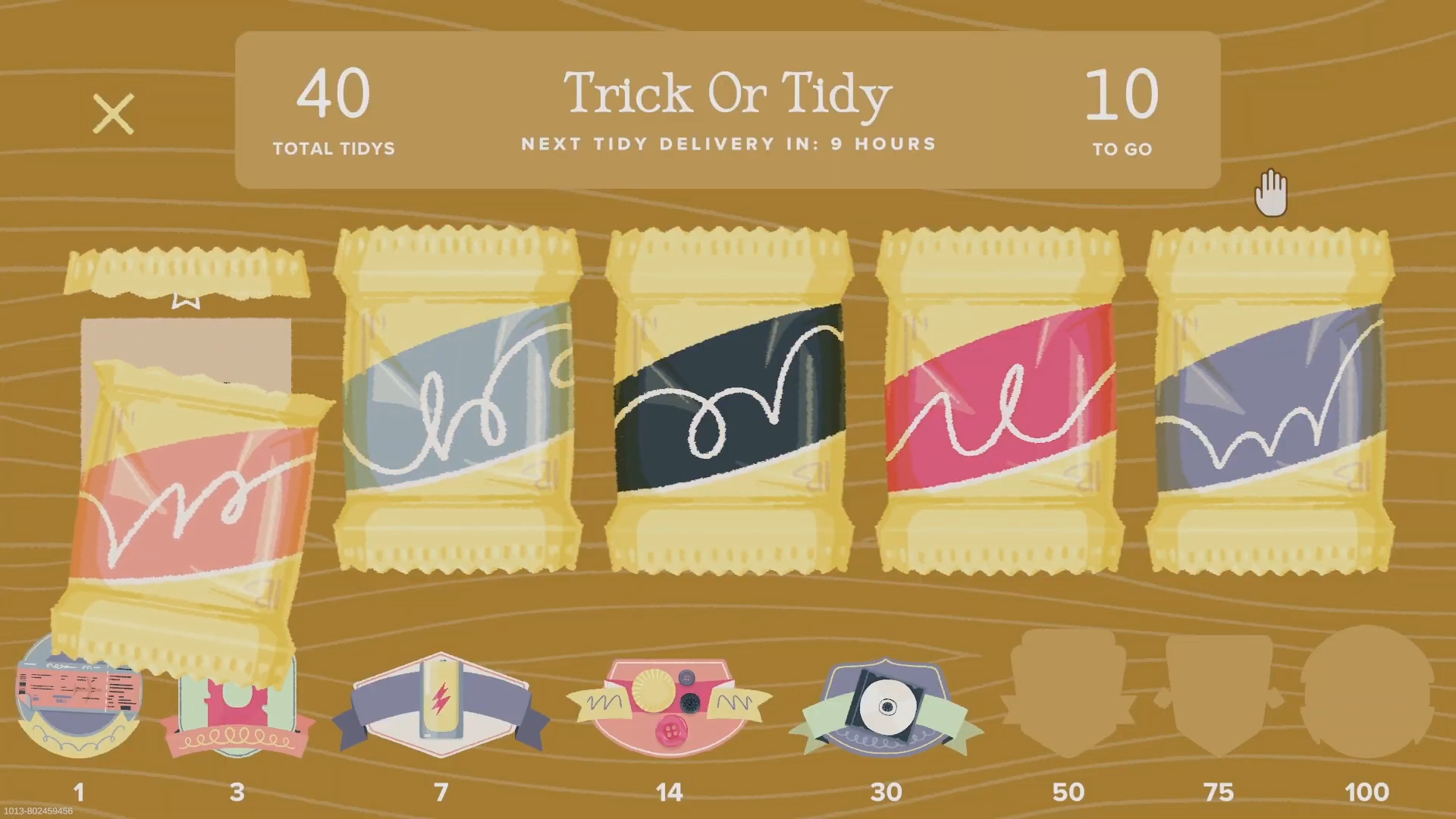 A Little to the Left: Trick or Tidy