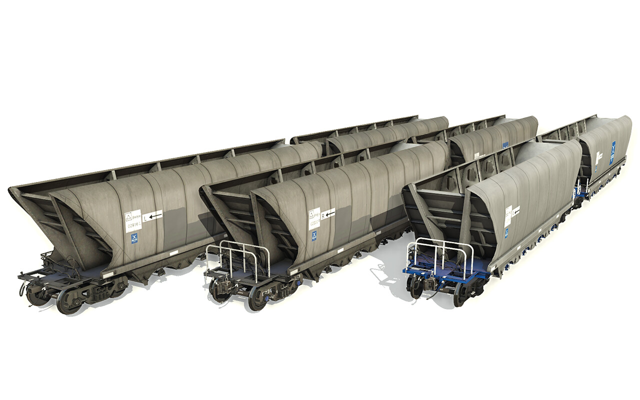 Trainz 2019: NSW Bradken 120T Coal Hopper Mega Pack