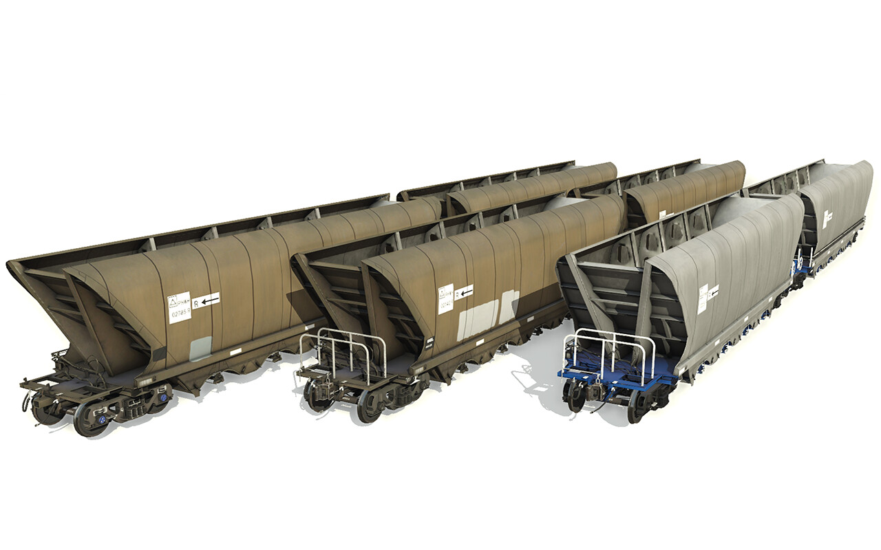 Trainz 2019: NSW Bradken 120T Coal Hopper Mega Pack