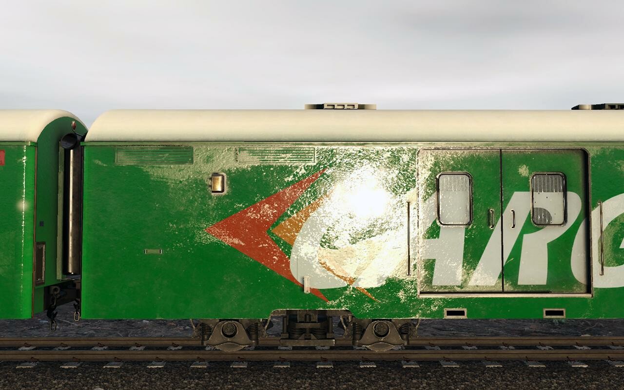Trainz 2019: B08 Baggage Car