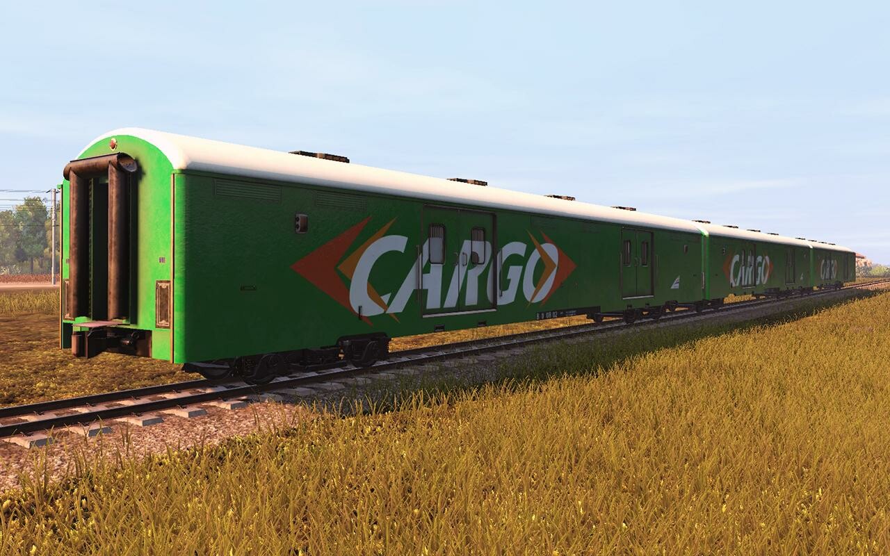Trainz 2019: B08 Baggage Car