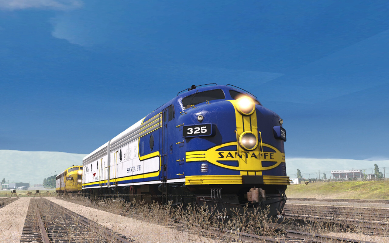 Trainz 2019: Pro Train – ATSF F7A/B Warbonnet Loco Bundle