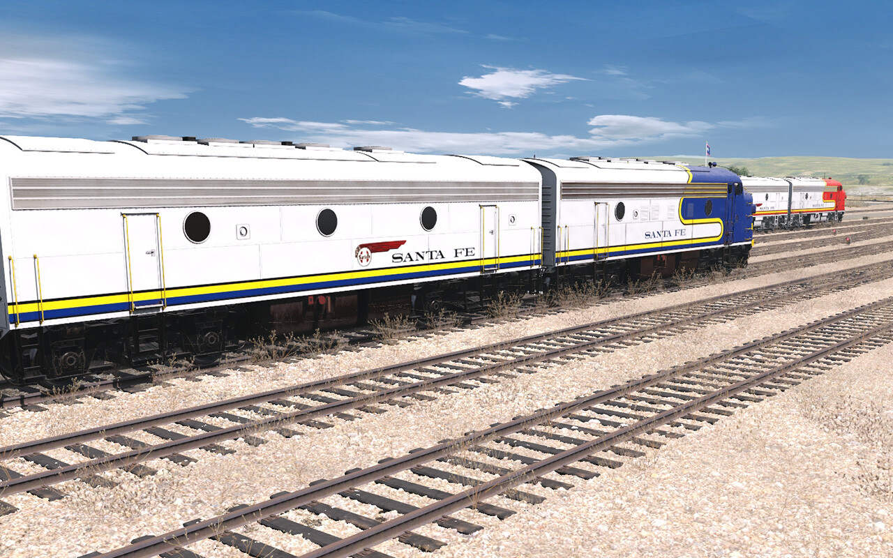 Trainz 2019: Pro Train – ATSF F7A/B Warbonnet Loco Bundle