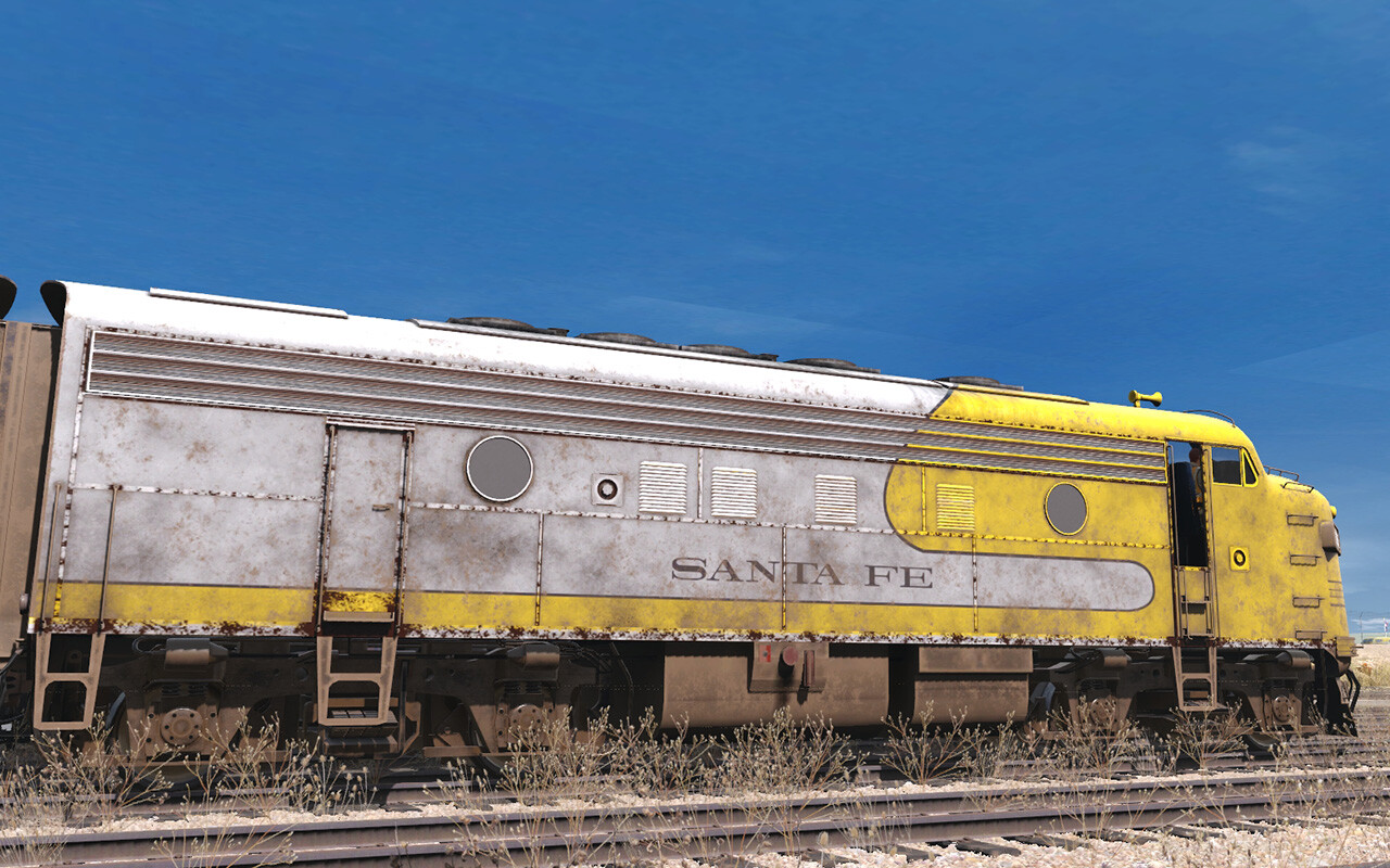 Trainz 2019: Pro Train – ATSF F7A/B Warbonnet Loco Bundle
