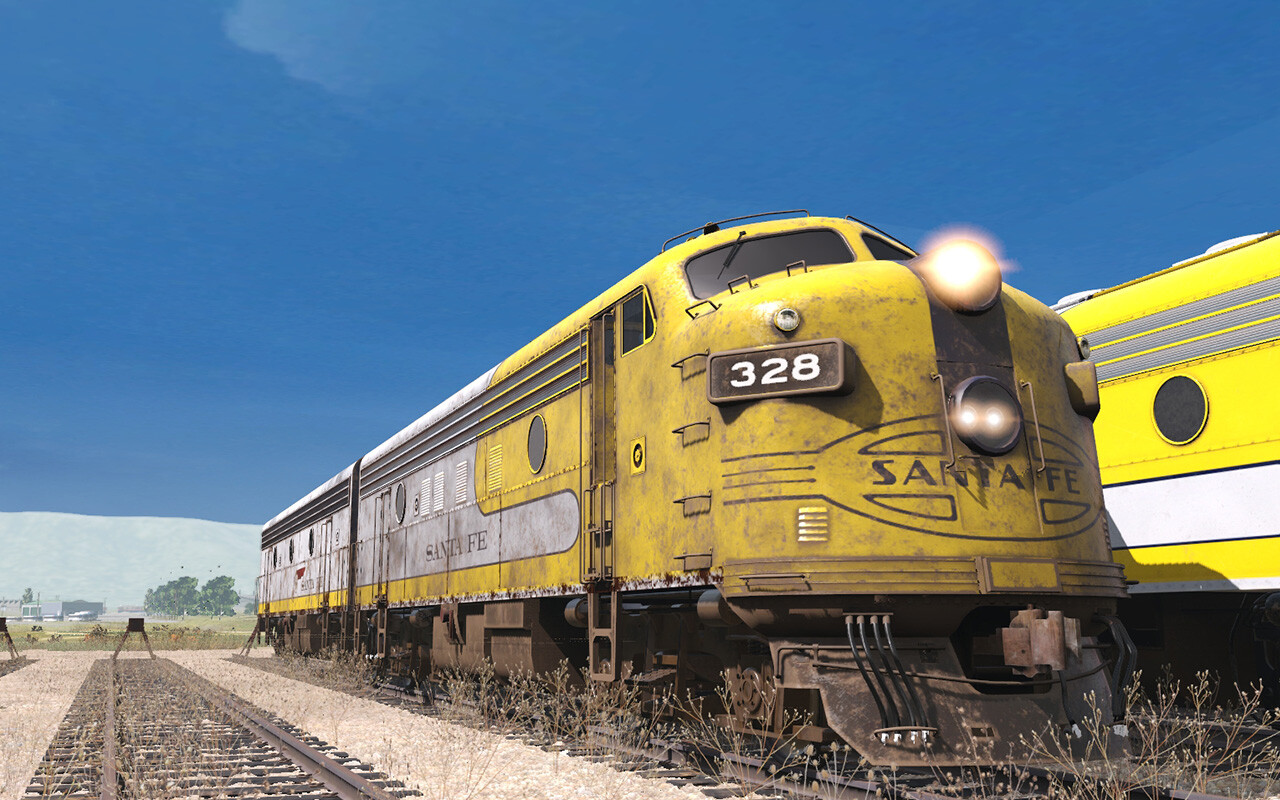 Trainz 2019: Pro Train – ATSF F7A/B Warbonnet Loco Bundle