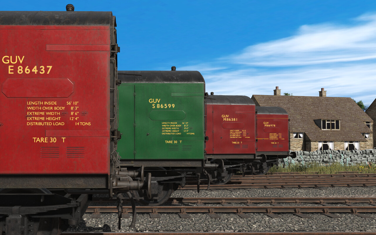 Trainz 2019: BR General Utility Van Pack 1