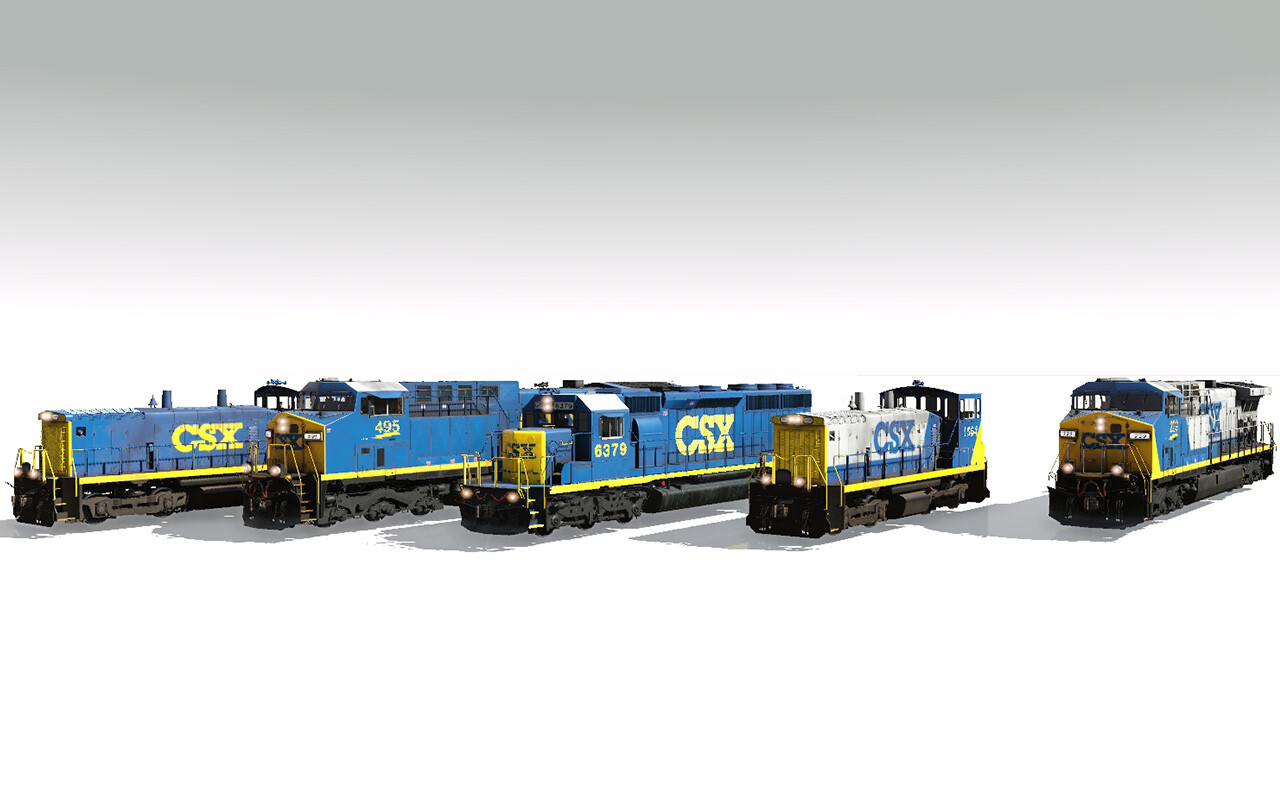 Trainz 2019: Pro Train – CSX Loco Bundle 1