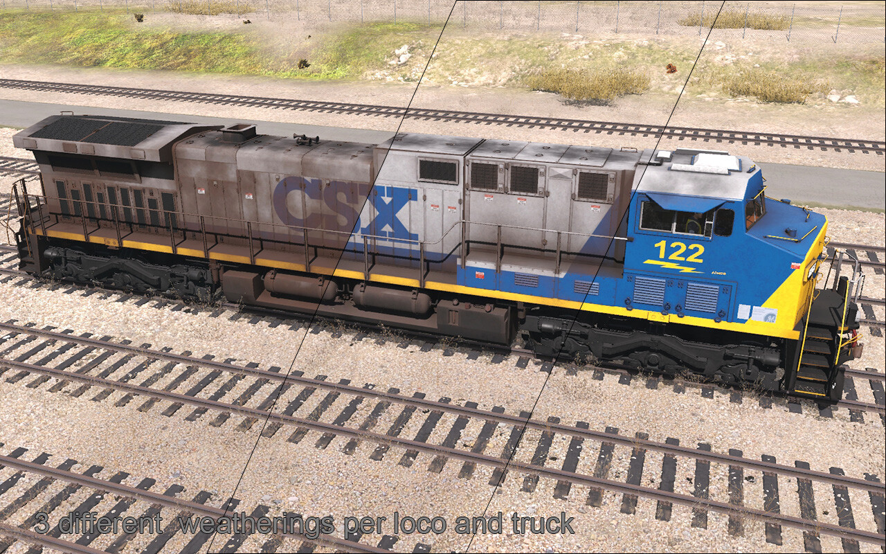 Trainz 2019: Pro Train – CSX Loco Bundle 1