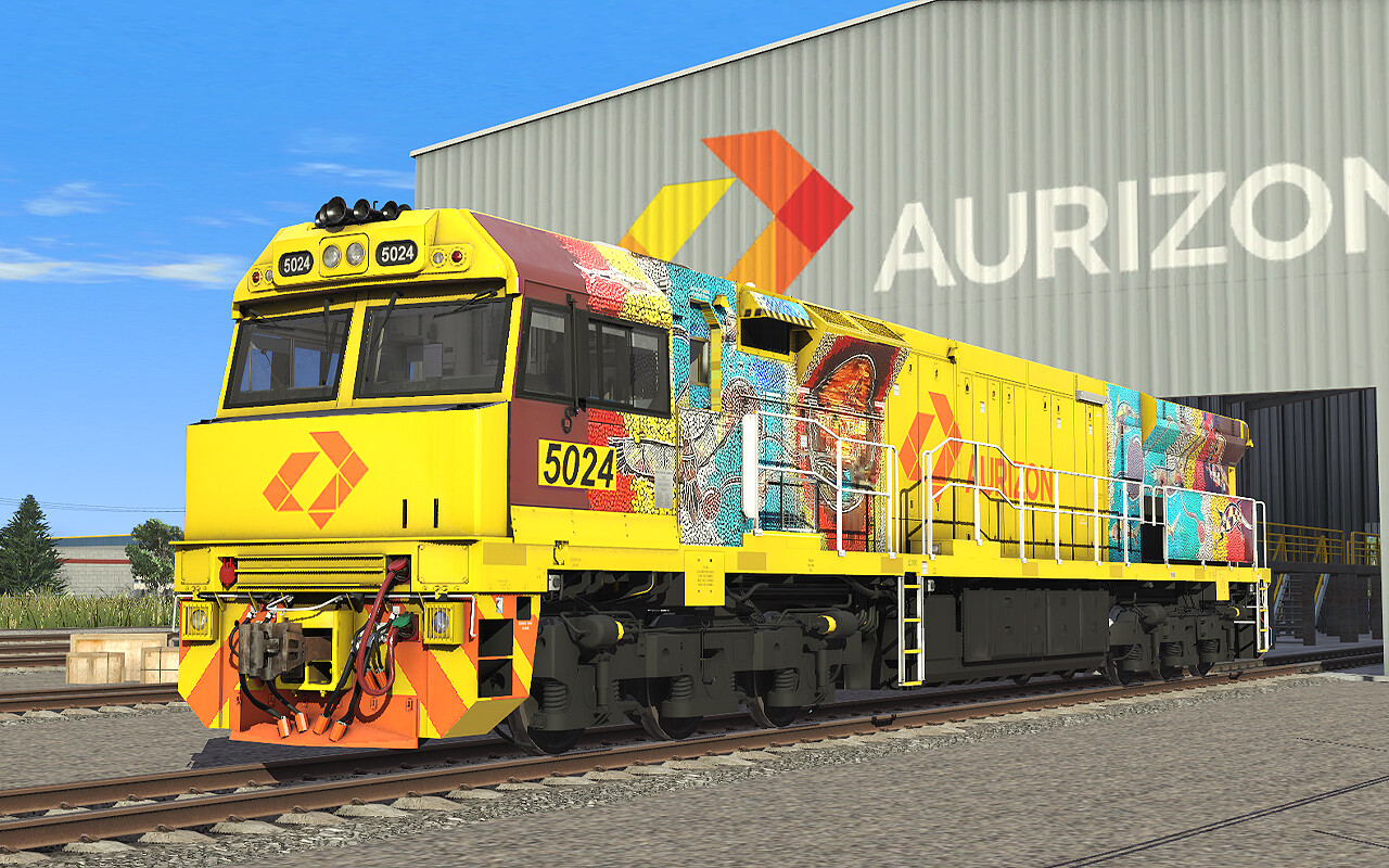 Trainz 2019: C44aci Locomotive – Aurizon Pack
