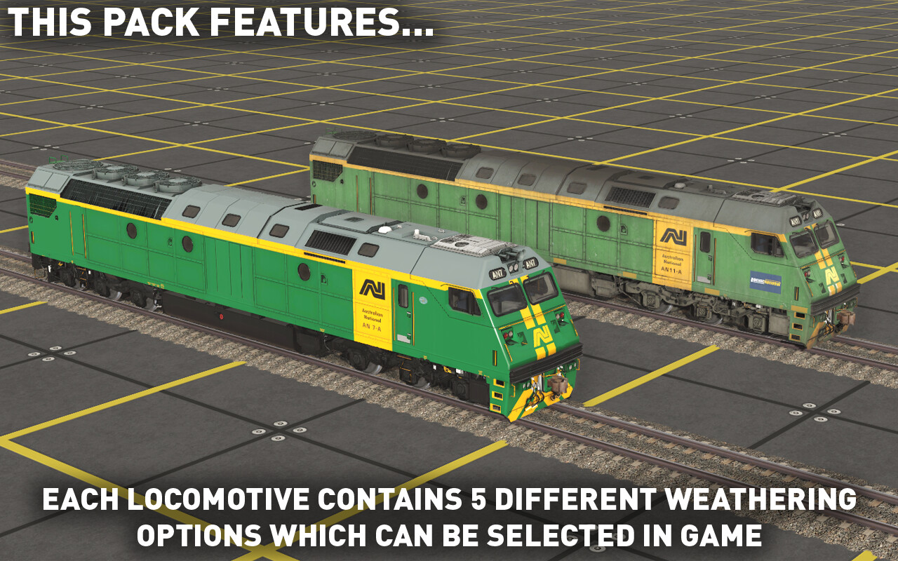 Trainz 2019: SA AN Class – Australian National