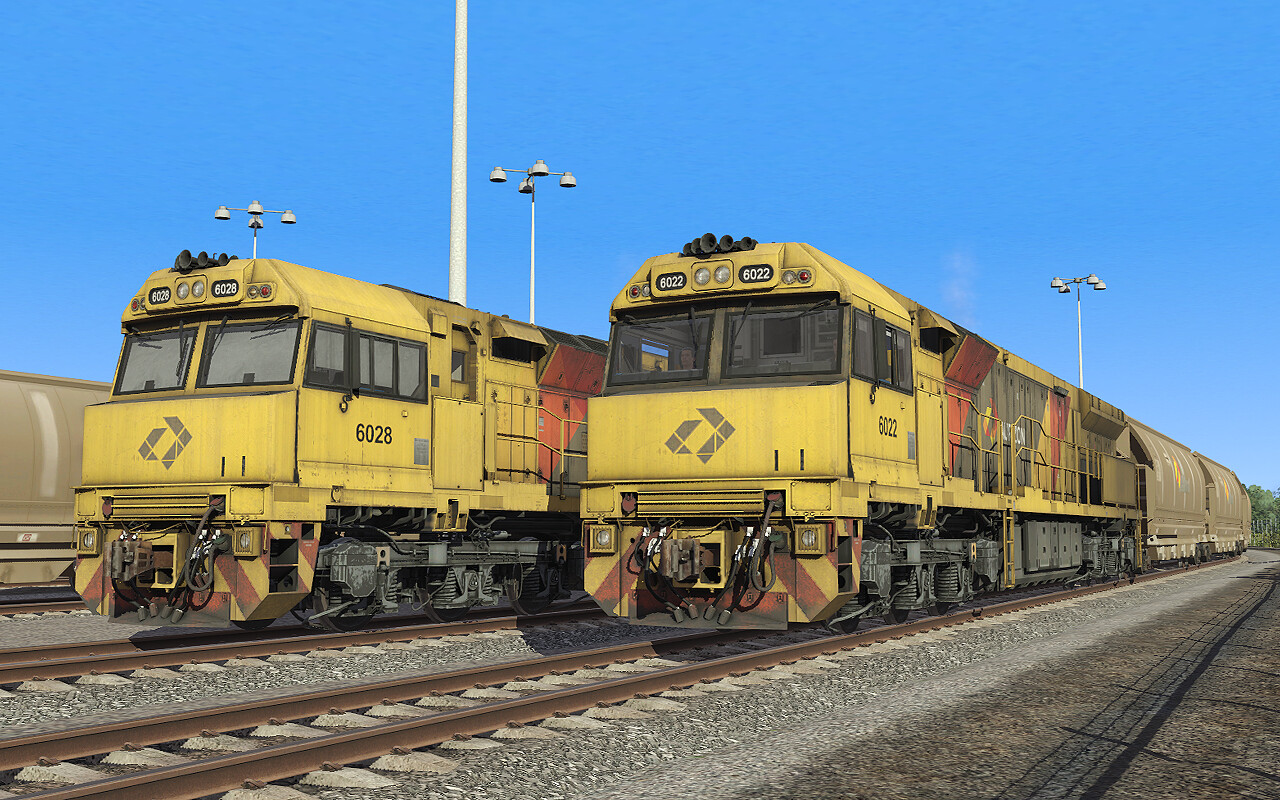 Trainz 2019: C44aci Locomotive – Aurizon Pack