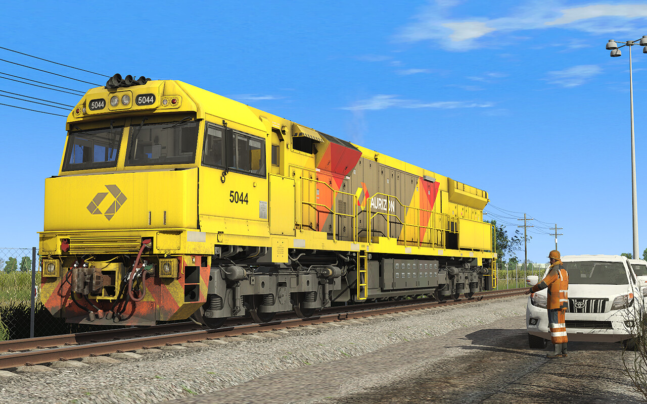 Trainz 2019: C44aci Locomotive – Aurizon Pack