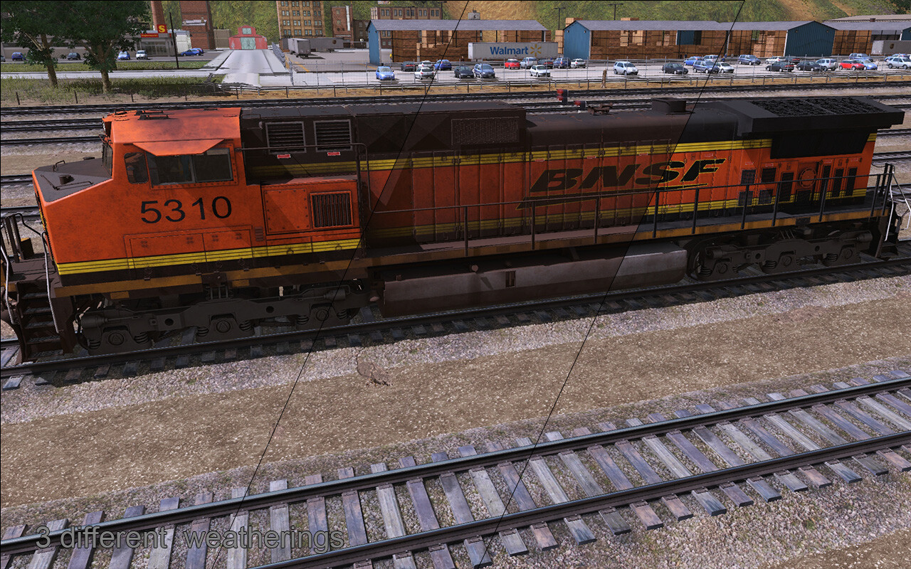 Trainz 2019: Pro Train – BNSF Loco Bundle 1