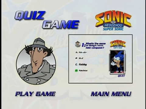Sonic the Hedgehog: The Blue Blur! Super Sonic – Quiz Game