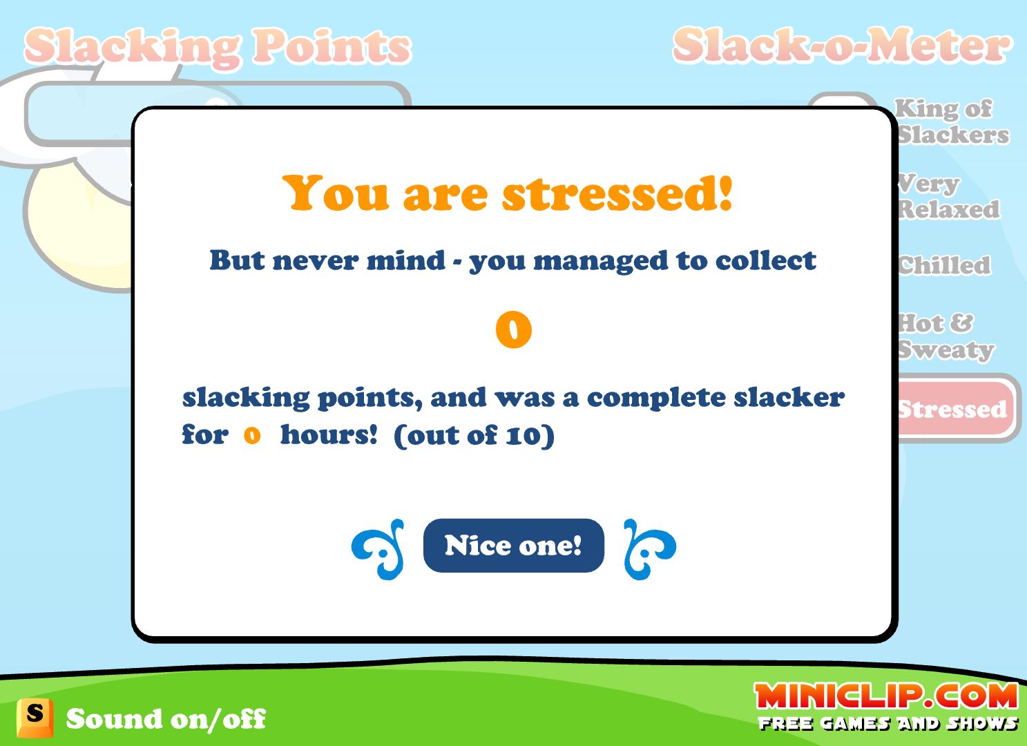 A Day of Slacking