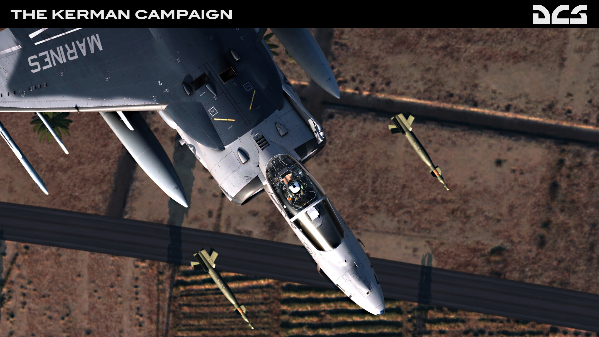 DCS World: AV-8B Kerman Campaign by Ground Pounder Sims