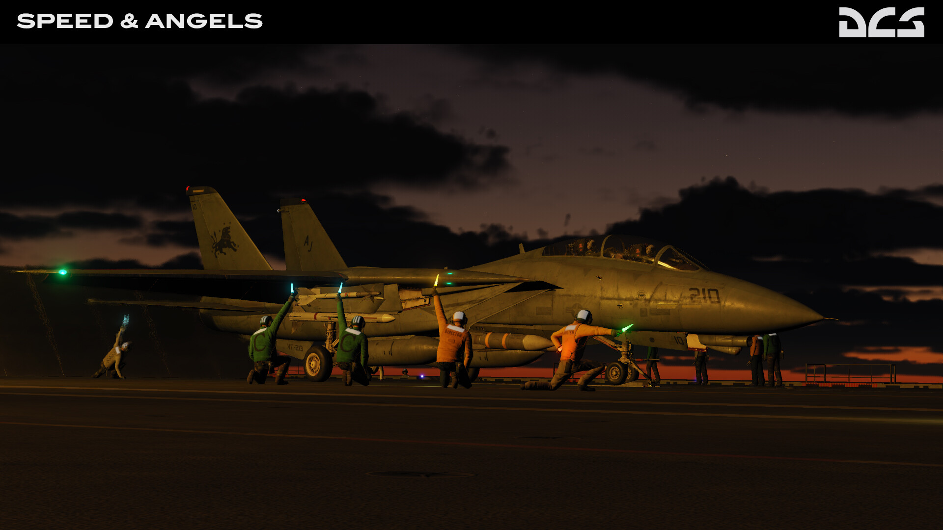 DCS World: F-14 Speed &amp; Angels Campaign by Reflected Simulations