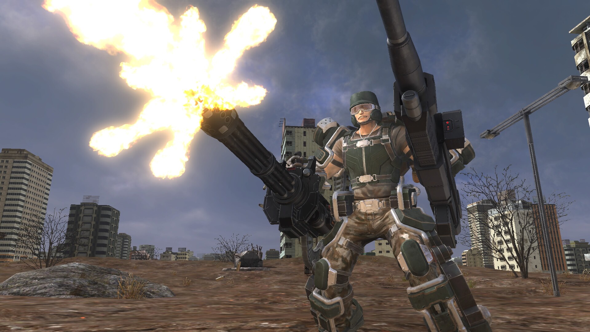 Earth Defense Force 6: Strengthening Parts for Fencer – Gunner’s Exoskeleton