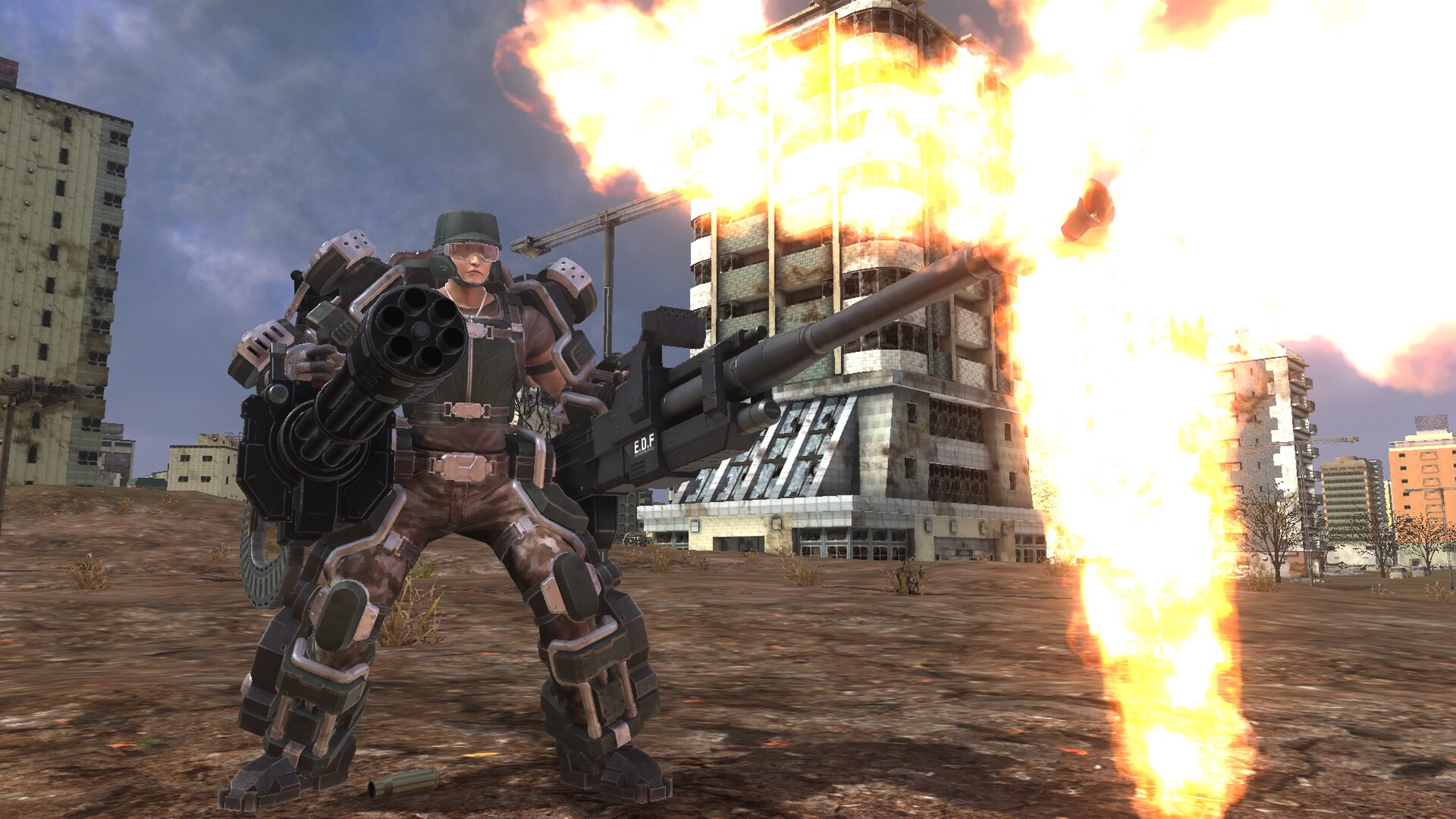 Earth Defense Force 6: Strengthening Parts for Fencer – Gunner’s Exoskeleton