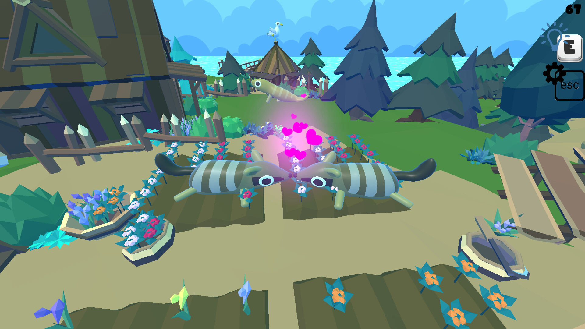 100 Animals on an Island