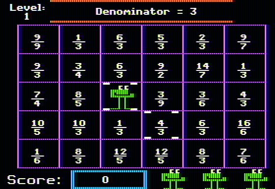 Fraction Munchers