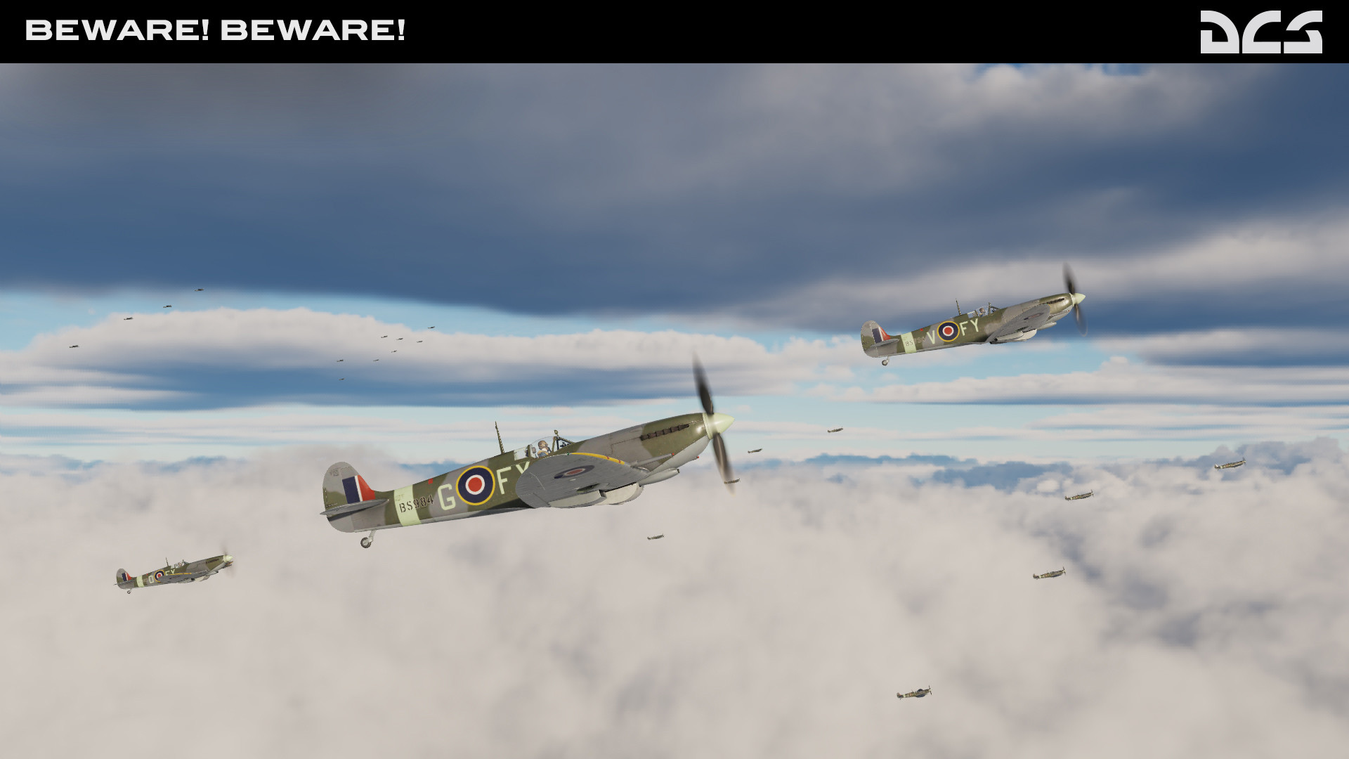 DCS World: Spitfire Beware! Beware! Campaign by Reflected Simulations