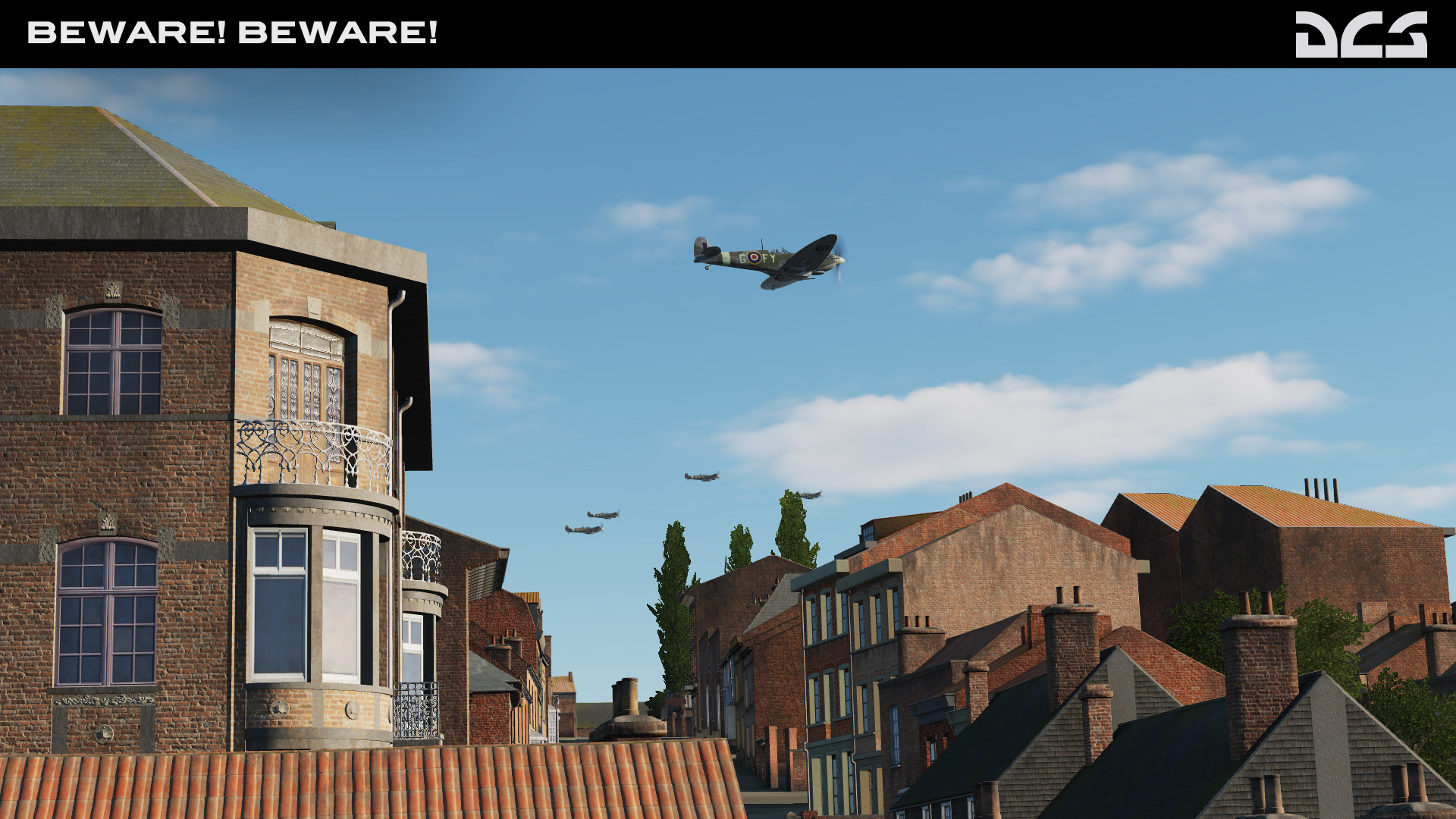 DCS World: Spitfire Beware! Beware! Campaign by Reflected Simulations